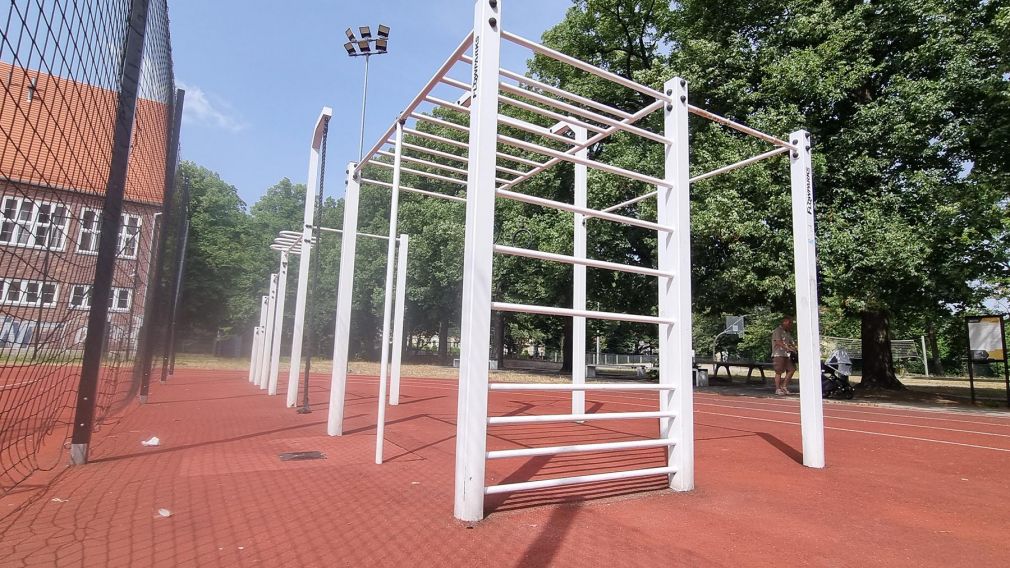 Street workout - Wrocław Sępolno 