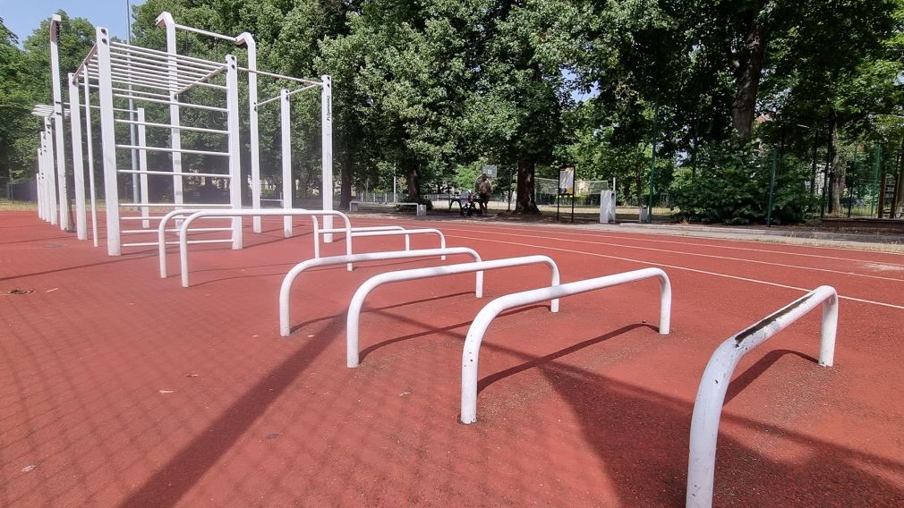 Street workout - Wrocław Sępolno 