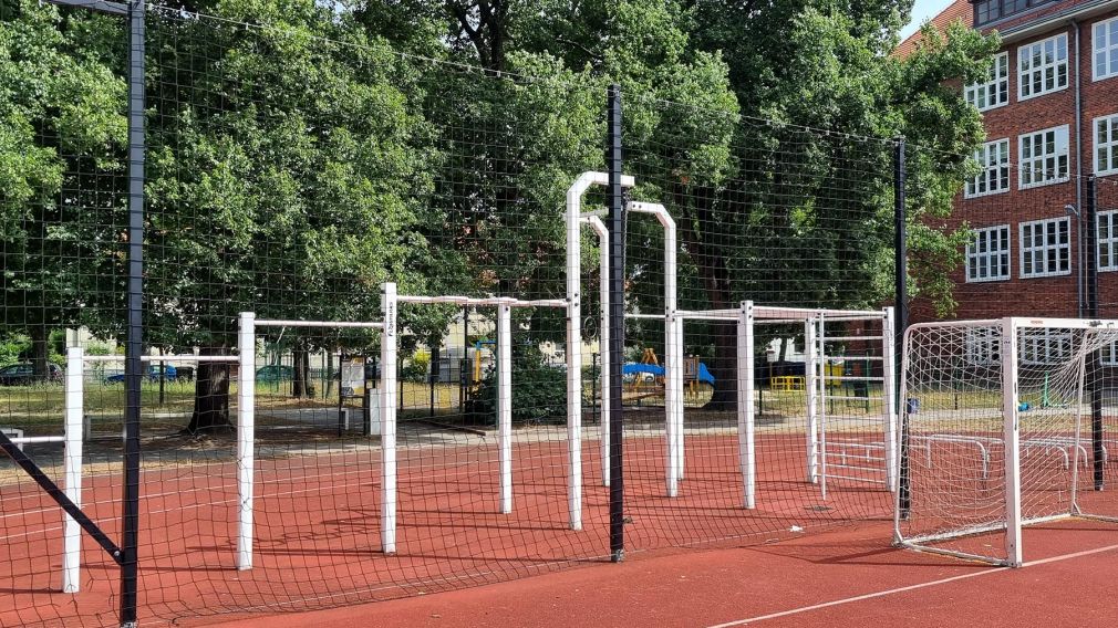 Street workout - Wrocław Sępolno 