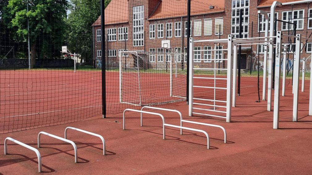 Street workout - Wrocław Sępolno 