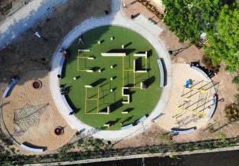 street workout park flowparks