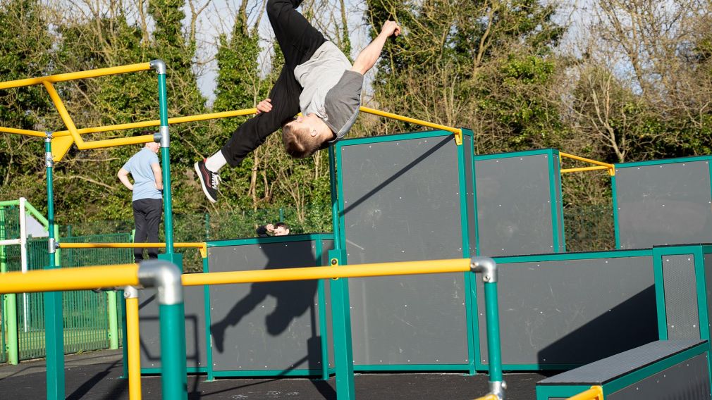 Parkour park - Dublin (Ireland)